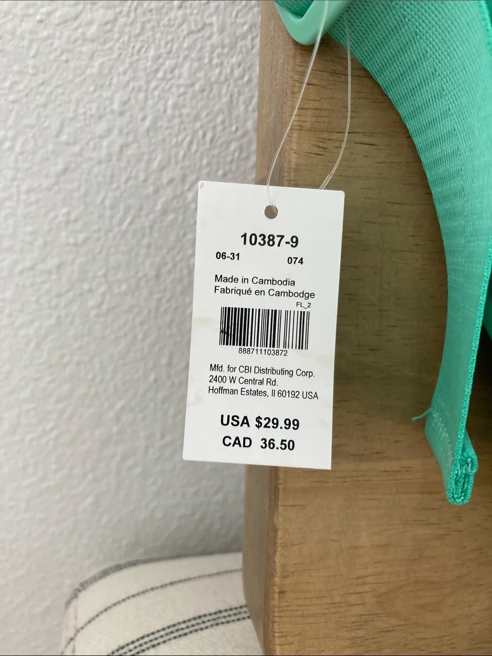 SALE! 50% Off NWT Claire’s Teal Crossbody Belt Bag with Front Pocket
